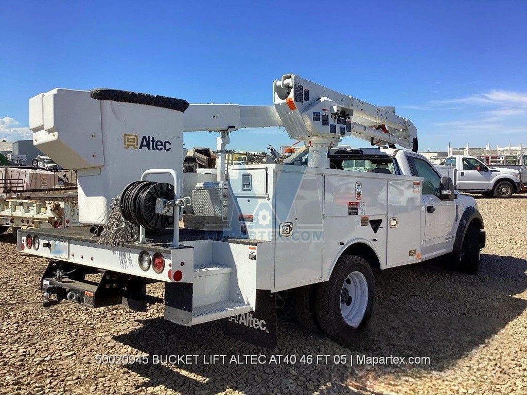 BOOM LIFT TRUCK FORD F550 ALTEC AT40 45FT