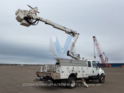 BOOM LIFT TRUCK FORD F550 ALTEC AT40 45FT