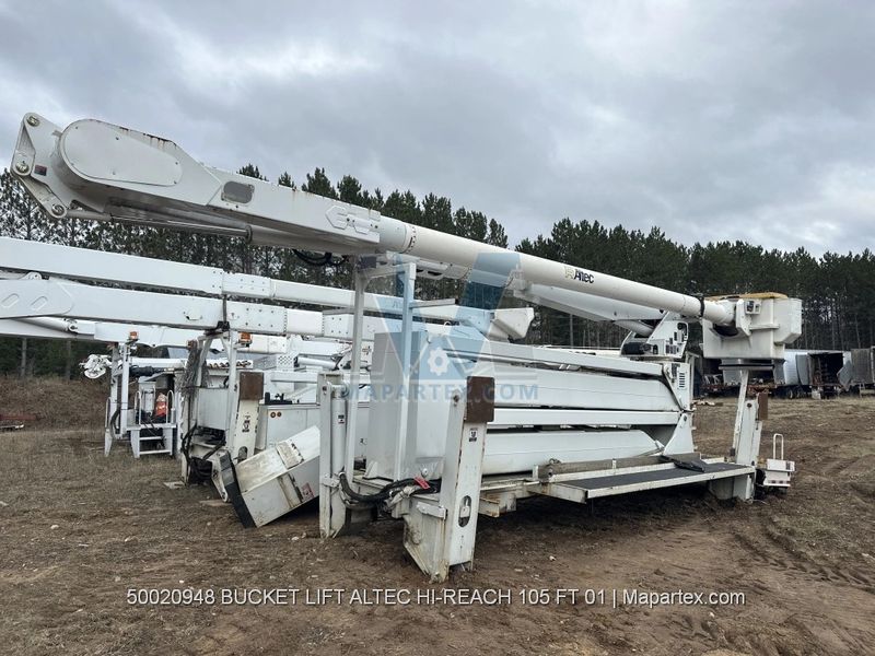 BOOM LIFT BUCKET ALTEC 105 FT