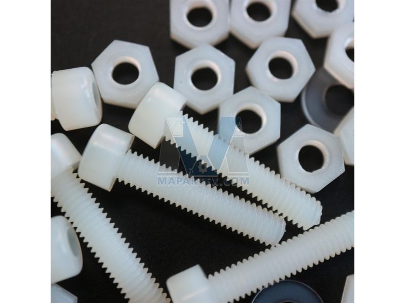 PLASTIC SCREWS AND NUTS