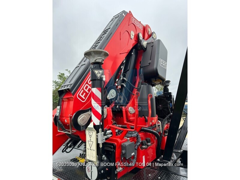 CRANE ARTICULATING KNUCKLE BOOM FASSI 49 TON UNUSED