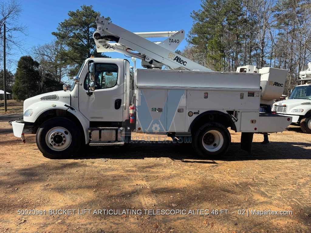 BOOM LIFT TELESCOPIC ARTICULATING ALTEC 46 FT