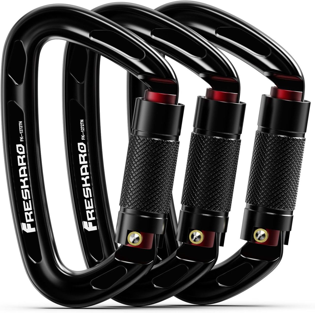 FresKaro 25KN Locking Carabiners