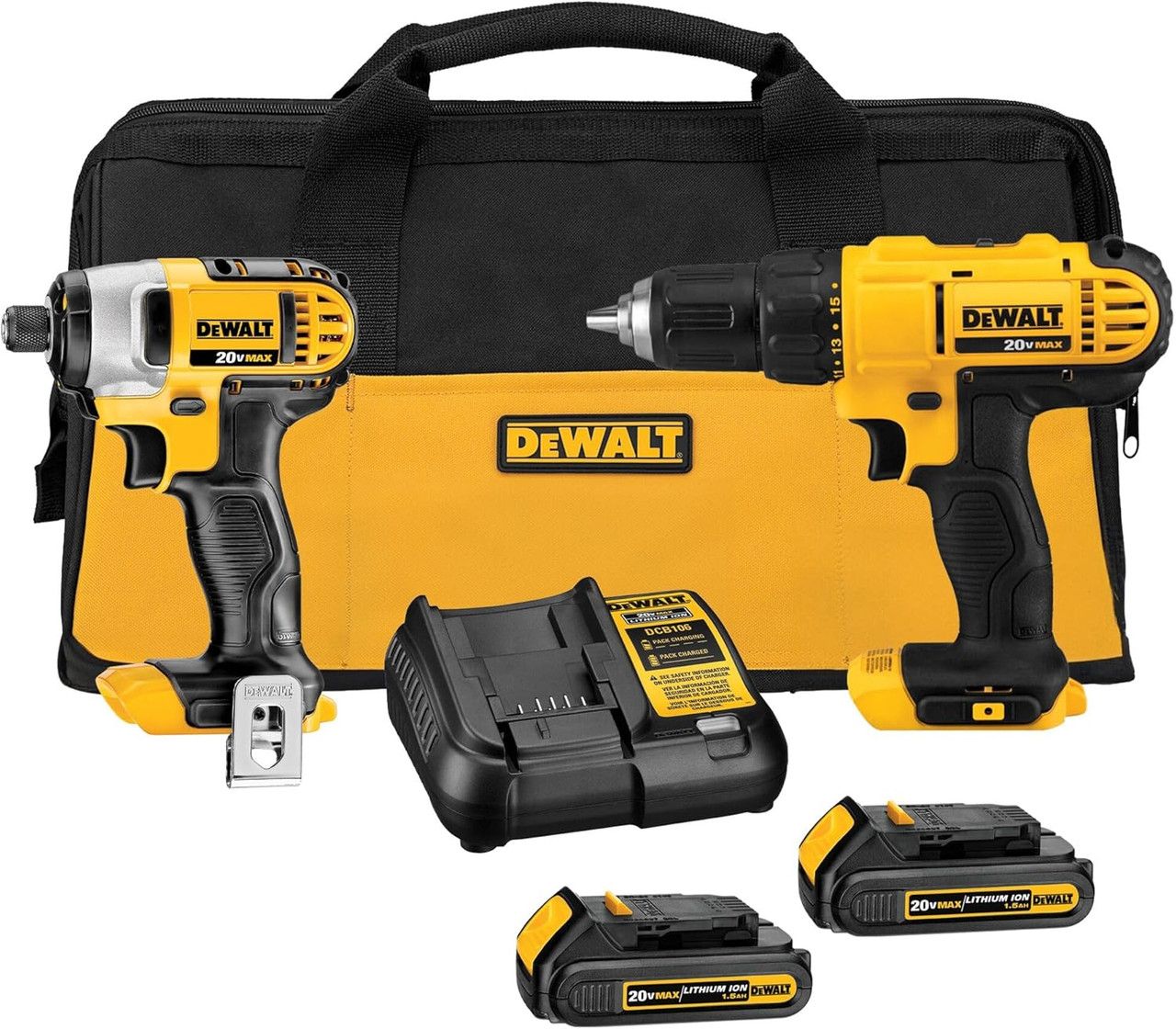 DEWALT 20V MAX Drill/Impact Combo