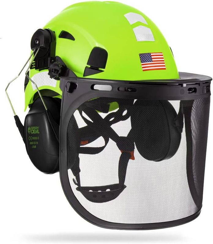 GREEN DEVIL Forestry Safety Helmet GREEN DEVIL Forestry Safety Helmet