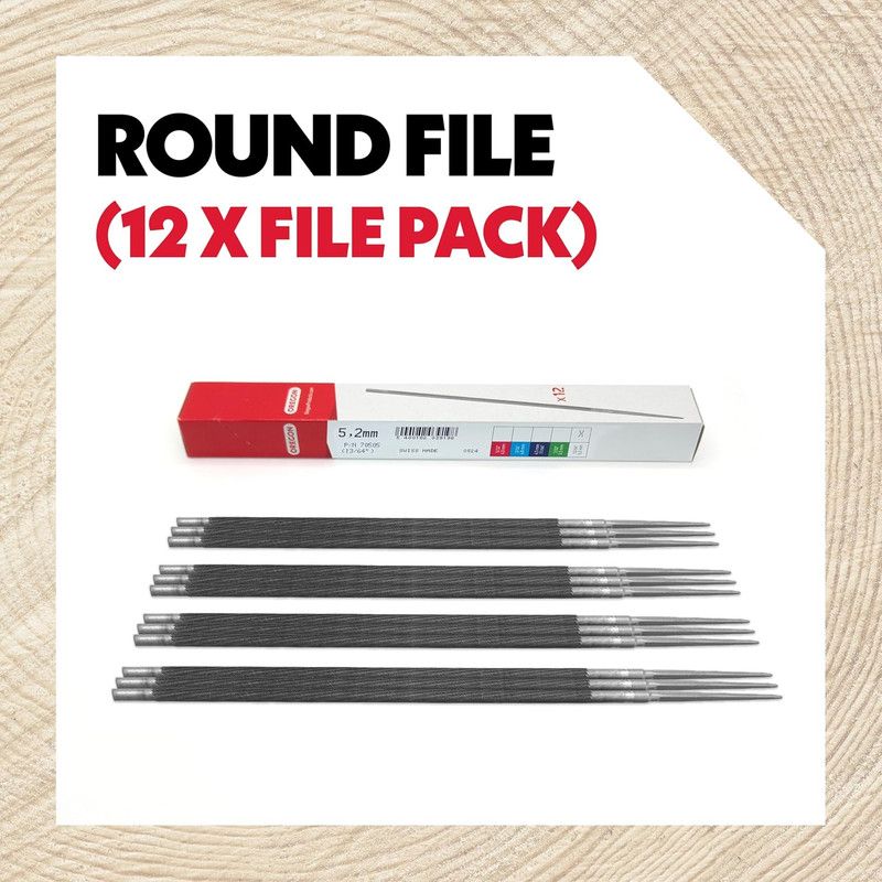 Oregon 3/16-inch Chainsaw Files