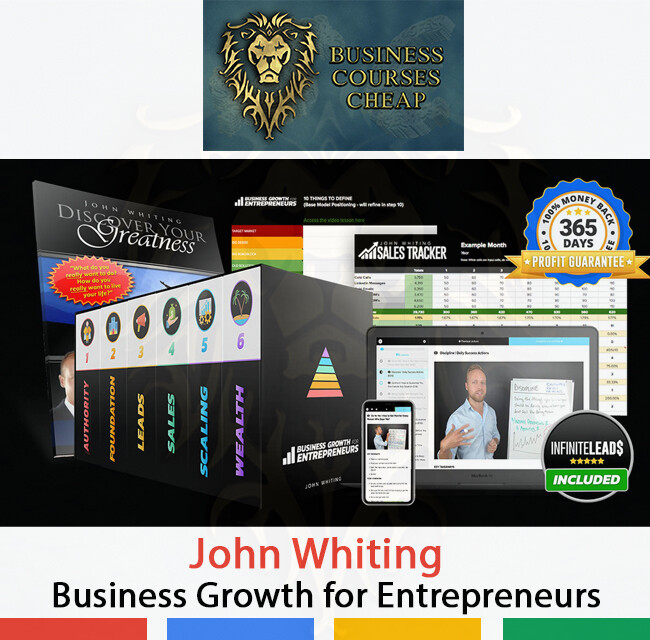 JOHN WHITING - BUSINESS GROWTH FOR ENTREPRENEURS