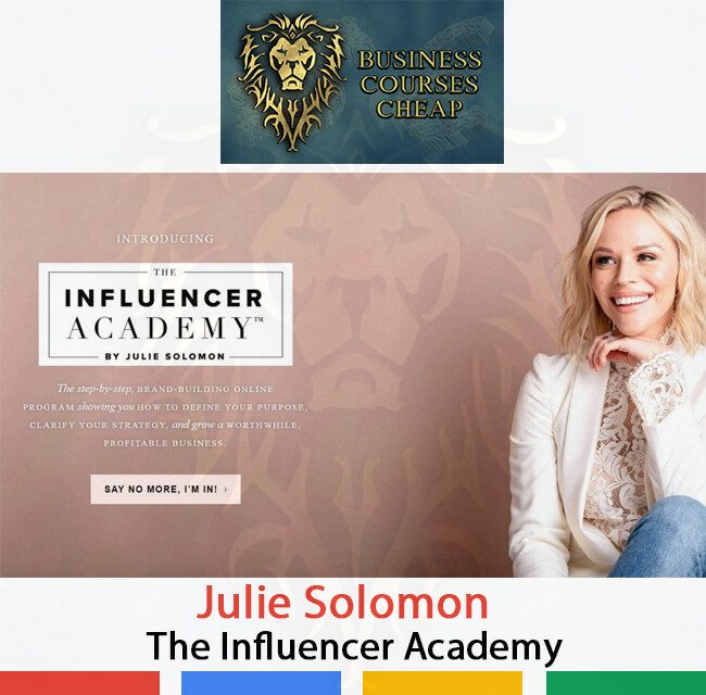 JULIE SOLOMON - THE INFLUENCER ACADEMY