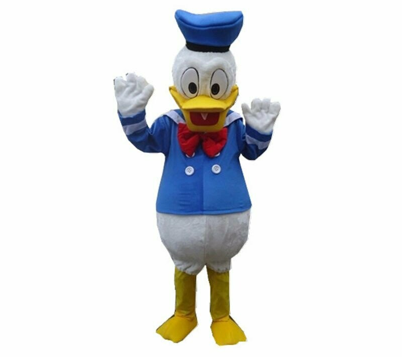 Mascote Pato Donald