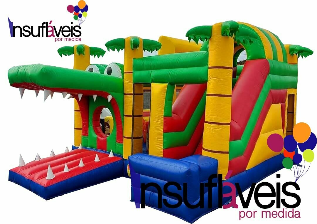 Insuflável Multiplay Crocodilo!