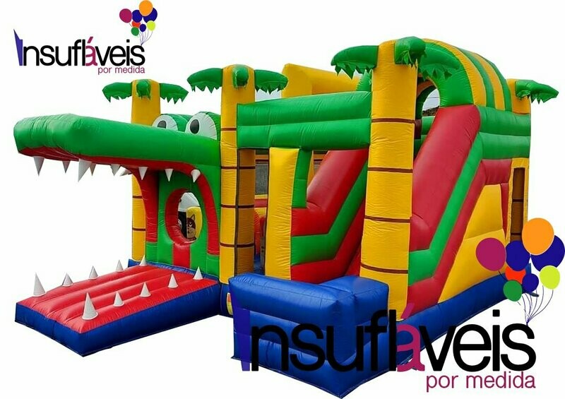 Insuflável Multiplay Crocodilo!