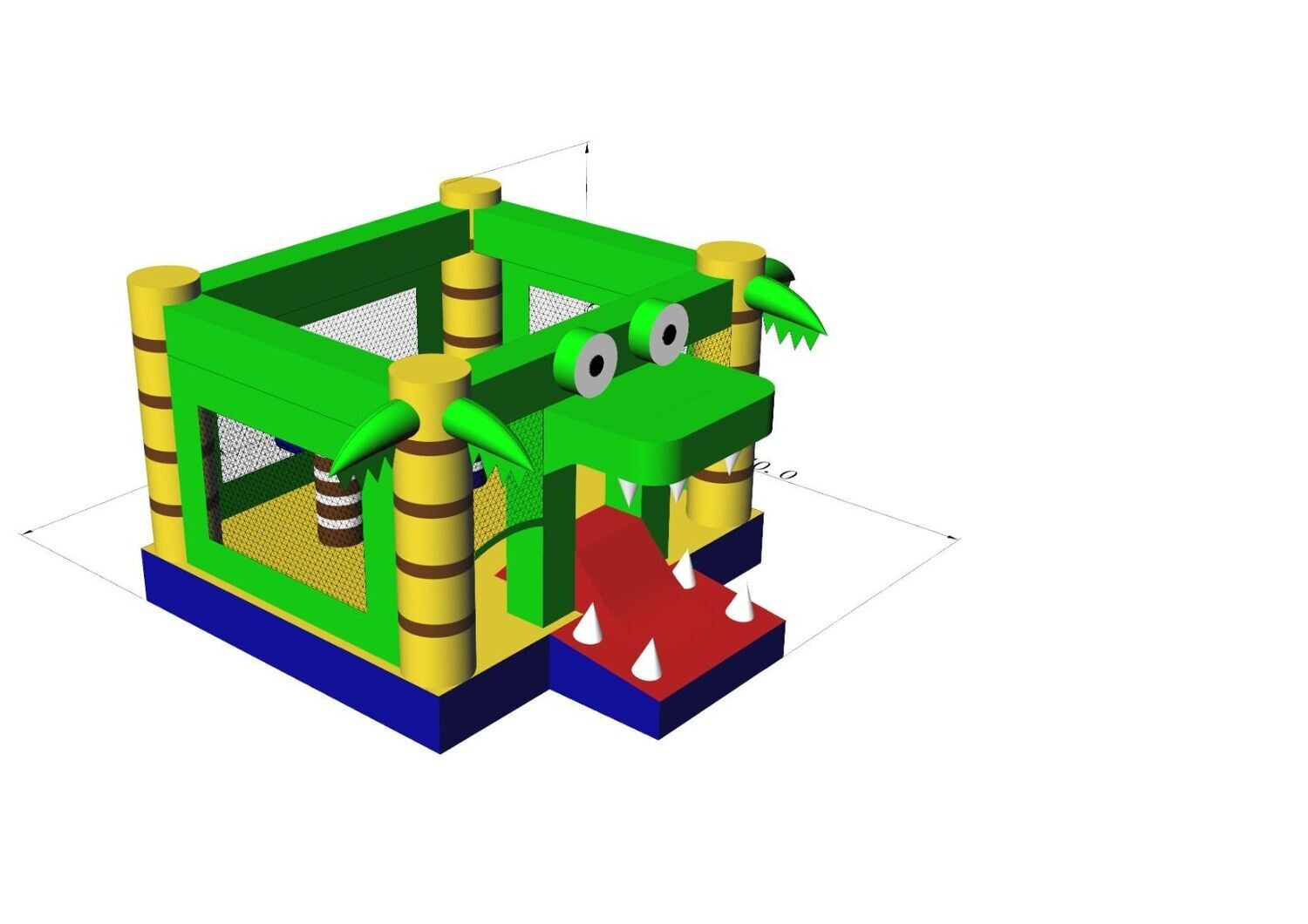 Mini Multiplay Crocodilo