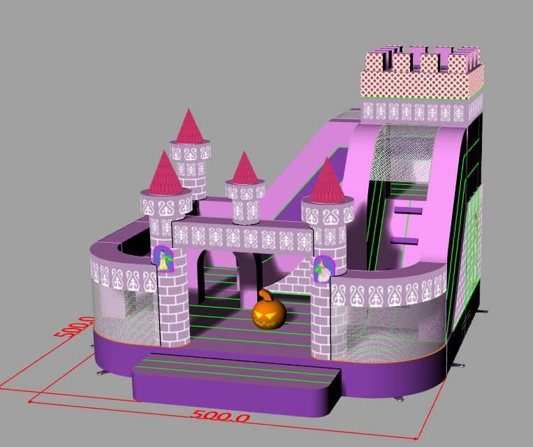 Insuflável Castelo das Princesas!