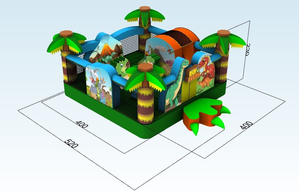 Insuflável Parque Selva Insuflável Parque Selva