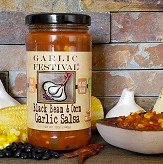 Black Bean & Corn Garlic Salsa