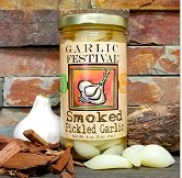 Smoked Pickled Garlic 8 oz.