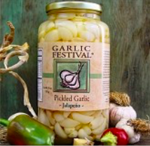 Jalapeno Pickled Garlic Grande 32 oz.