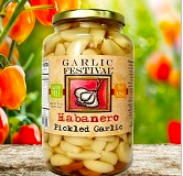 Habanero Pickled Garlic Grande 32 oz.