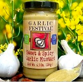 Sweet &amp; Spicy Garlic Mustard
