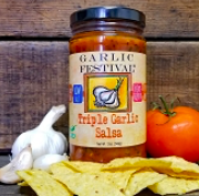 Triple Garlic Salsa 12 oz.
