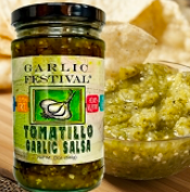 Tomatillo Garlic Salsa 12 oz.