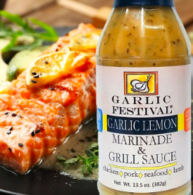 Garlic & Lemon Marinade & Grill Sauce 13.5 oz.