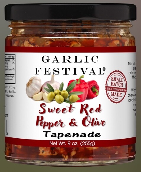 Sweet Red Pepper & Olive Tapenade