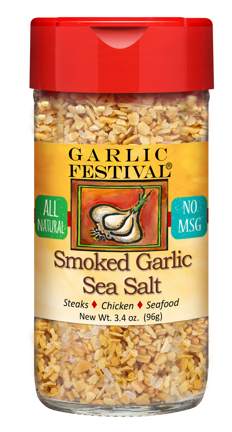 Smoked Garlic Sea Salt