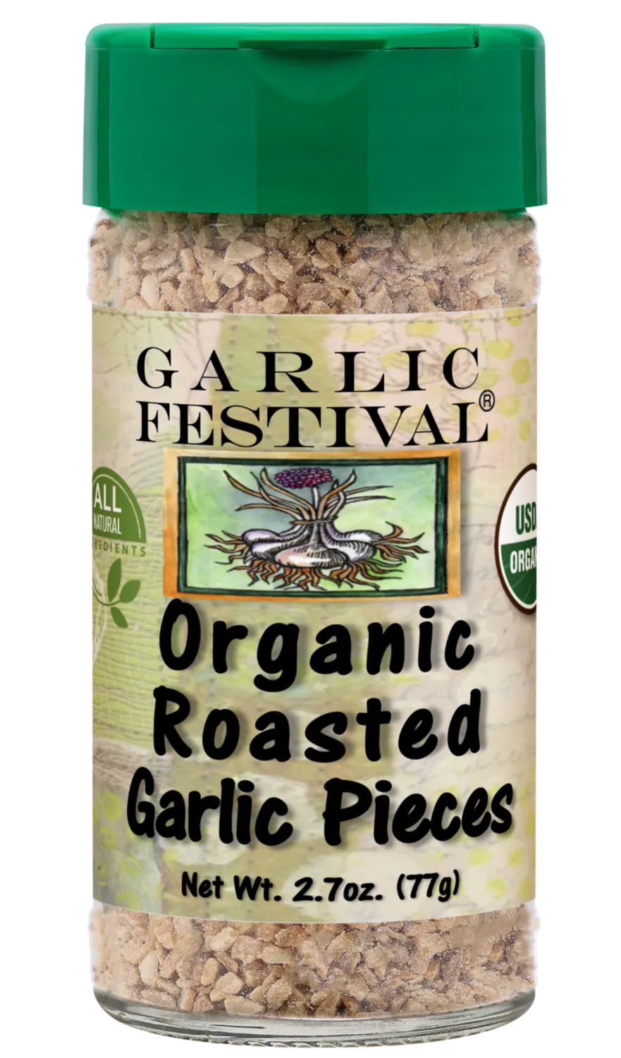 Garlic Naturally Organic Roasted Garlic Pieces
