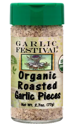 Garlic Naturally Organic Roasted Garlic Pieces