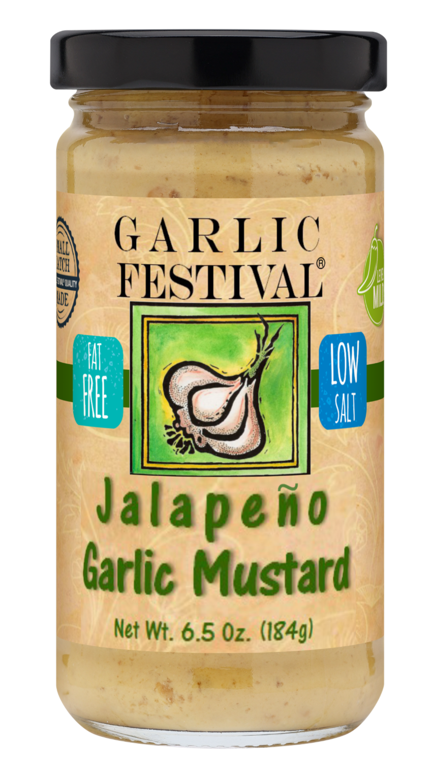 Jalapeno Garlic Mustard