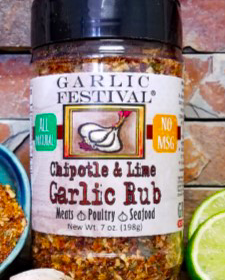 Chipotle &amp; Lime Garlic Rub