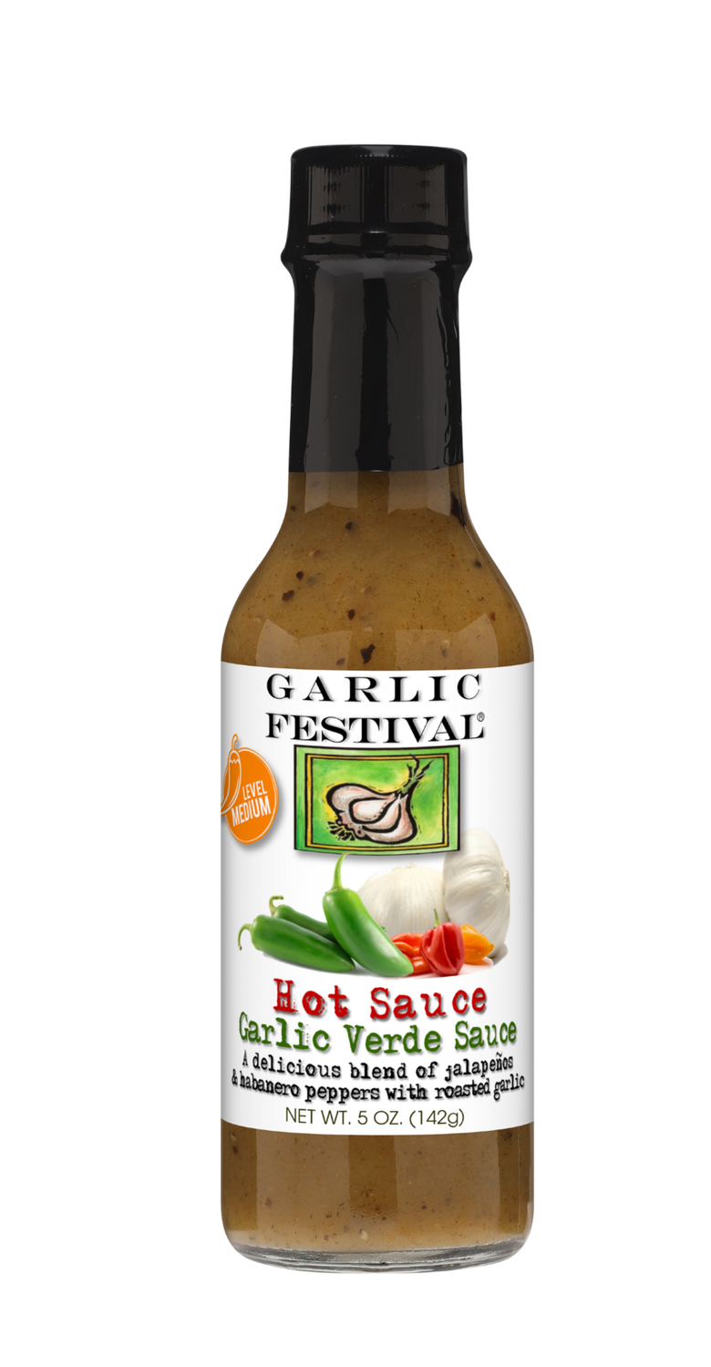 Garlic &amp; Jalapeno Verde Hot Sauce