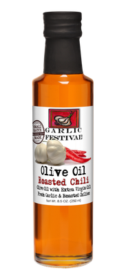 Roasted Garlic &amp; Chili Infused Olive Oil