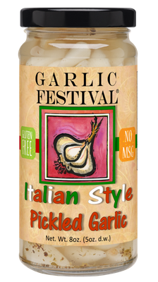 Italian Style Pickled Garlic
