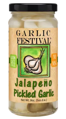 Jalapeno Pickled Garlic 8 oz.