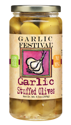 Garlic Stuffed Olives
