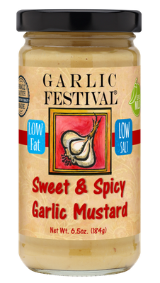 Sweet &amp; Spicy Garlic Mustard