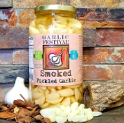 Smoked Pickled Garlic Grande 32 oz.