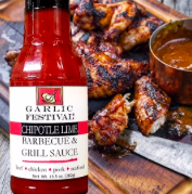 Garlic Chipotle Lime BBQ &amp; Grill Sauce 13.5oz.