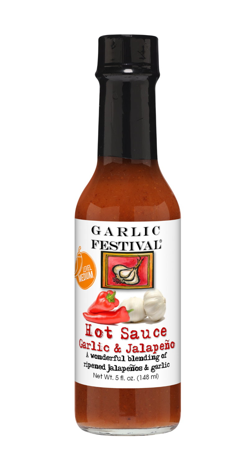 Garlic &amp; Red Jalapeno Hot Sauce