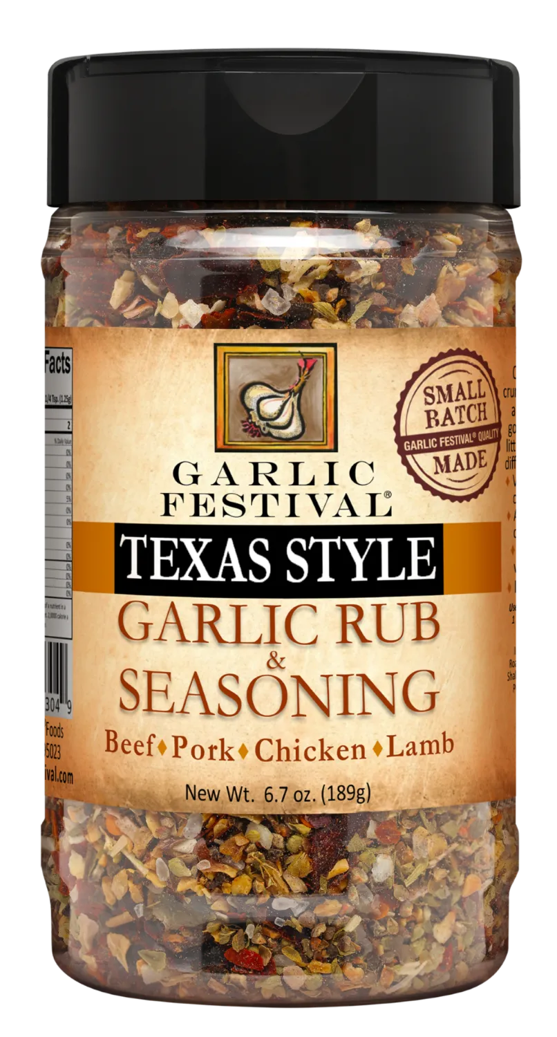 Texas Style Garlic Rub &amp; Seasoning