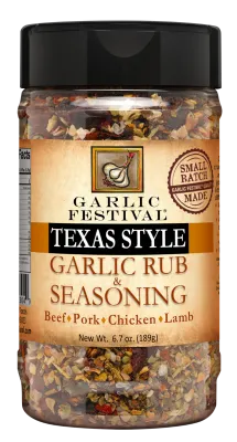 Texas Style Garlic Rub &amp; Seasoning