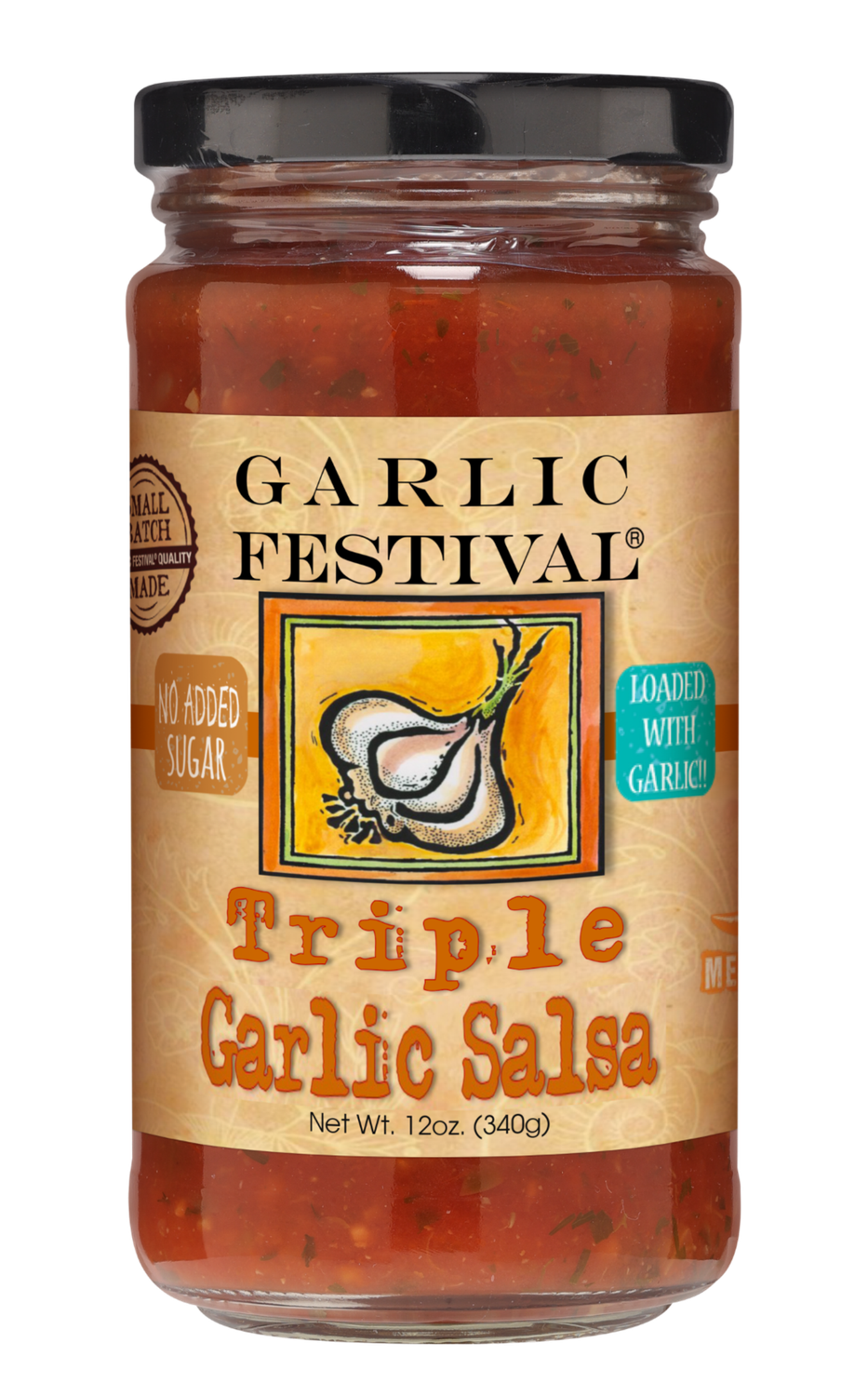 Triple Garlic Salsa