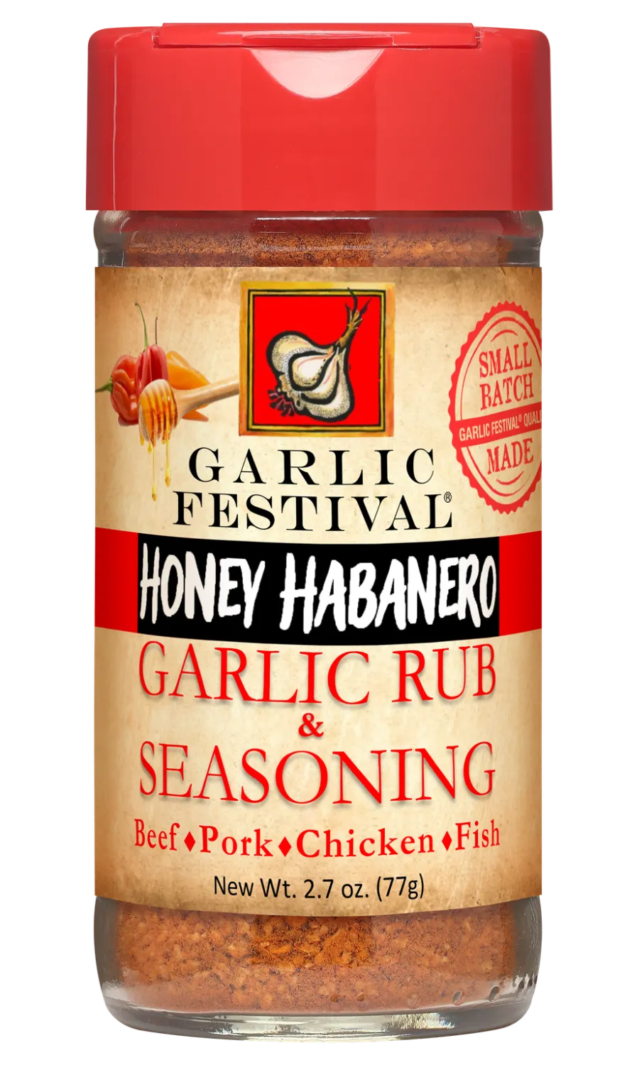 Honey Habanero Garlic Rub &amp; Seasoning