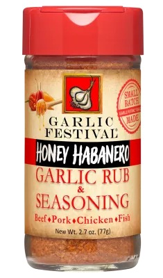 Honey Habanero Garlic Rub &amp; Seasoning