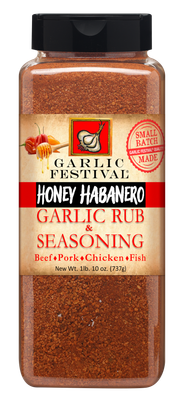 Honey Habanero Garlic Rub &amp; Seasoning Grande