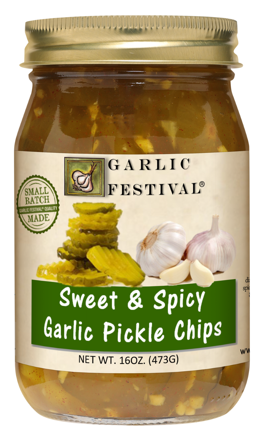 Sweet &amp; Spicy Garlic Pickle Chips