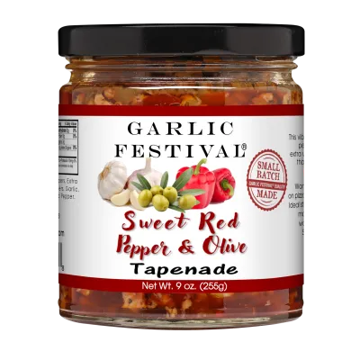 Sweet Red Pepper &amp; Olive Tapenade