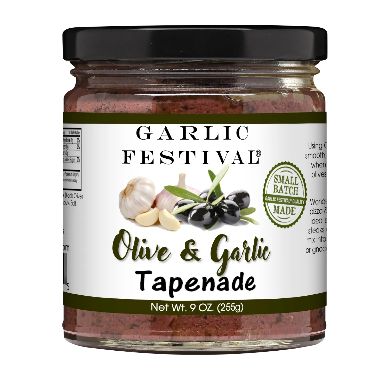 Olive &amp; Garlic Tapenade
